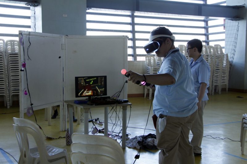 Robolympics 2019 virtual reality demo